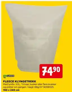 jem & fix FLEECE KLYNGETREKK tilbud