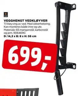 jem & fix VEGGHENGT VEDKLØYVER tilbud