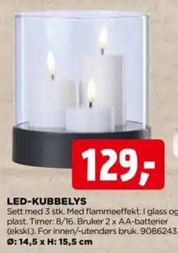 jem & fix Led-kubbelys tilbud