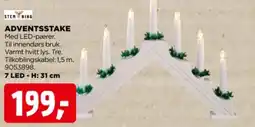 jem & fix Stemning Adventsstake tilbud