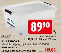 jem & fix Plast1 plastboks tilbud