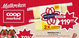 Coop Marked Norvegia 2 pk tilbud