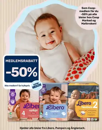 Coop Marked Libero bleier tilbud