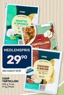 Coop Marked Coop tortelloni tilbud
