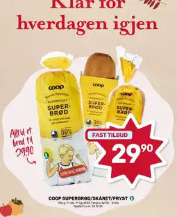 Coop Marked Coop superbrød tilbud
