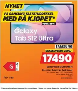 POWER Galaxy Tab S12 Ultra Wi-Fi tilbud