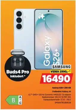 POWER Galaxy S26+ 256 GB tilbud