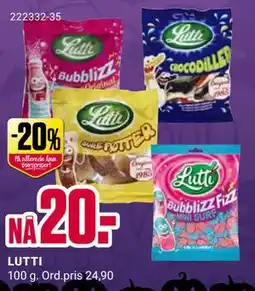 Europris LUTTI tilbud
