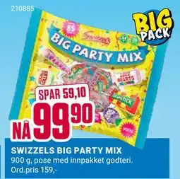 Europris SWIZZELS BIG PARTY MIX tilbud