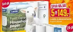 Europris LAMBI KJØKKENPAPIR tilbud