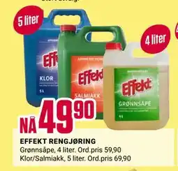 Europris EFFEKT RENGJØRING tilbud