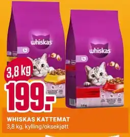Europris WHISKAS KATTEMAT tilbud