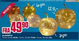 Europris GLASSEPLE tilbud