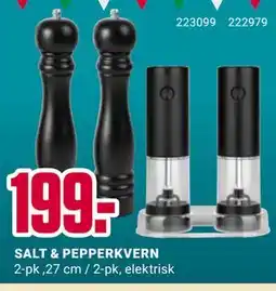 Europris SALT & PEPPERKVERN tilbud