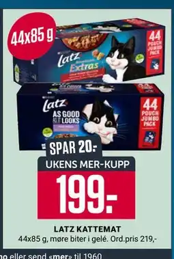 Europris LATZ KATTEMAT tilbud