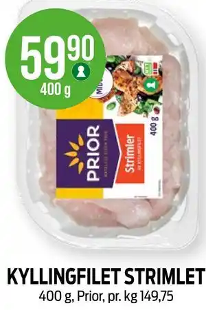 Kiwi KYLLINGFILET STRIMLET tilbud