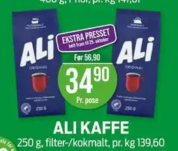 Kiwi ALI KAFFE tilbud