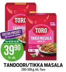 Kiwi TANDOORI/TIKKA MASALA tilbud