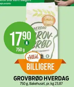 Kiwi GROVBRØD HVERDAG tilbud