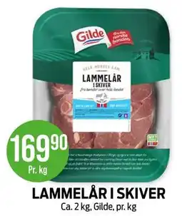Kiwi LAMMELÅR I SKIVER tilbud