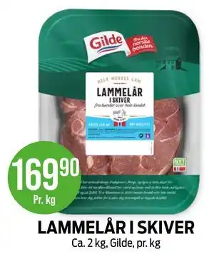 LAMMELÅR I SKIVER