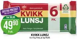 Kiwi KVIKK LUNSJ tilbud