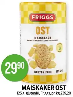 Kiwi MAISKAKER OST tilbud