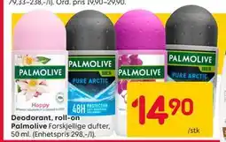 Rusta Deodorant, roll-on Palmolive tilbud