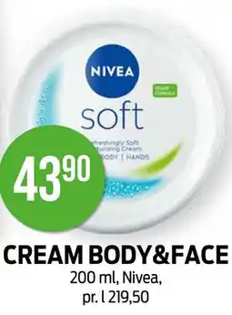 Kiwi CREAM BODY&FACE tilbud