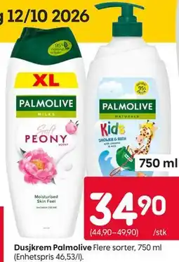 Rusta Dusjkrem Palmolive tilbud