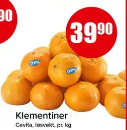 Spar Klementiner tilbud