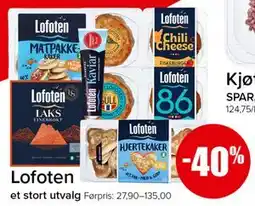 Spar Lofoten tilbud