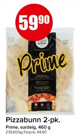 Spar Pizzabunn 2-pk tilbud