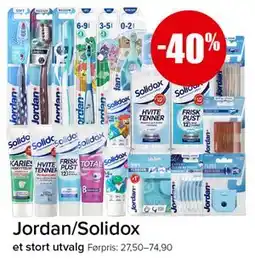 Spar Jordan/Solidox tilbud