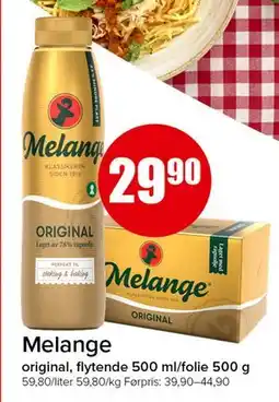 Spar Melange tilbud
