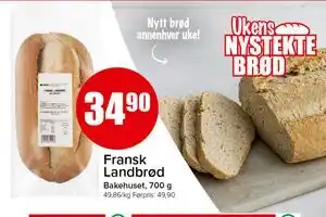 Fransk Landbrød