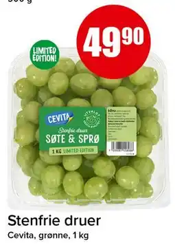 Spar Stenfrie druer tilbud