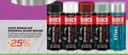 Coop Byggmix QUICK BENGALACK UNIVERSAL BLANK MALING tilbud