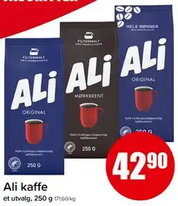 Spar Ali kaffe tilbud