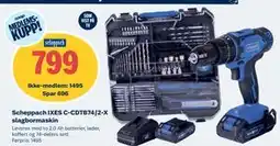 Obs Bygg Scheppach IXES C-CDTB74/2-X slagbormaskin tilbud
