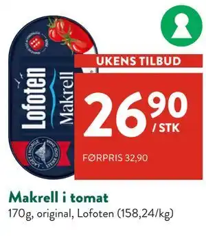 Makrell i tomat