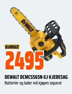Obs Bygg DEWALT DCMCS565N-XJ KJEDESAG tilbud