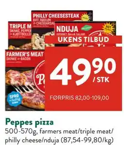 Jacobs Peppes pizza tilbud