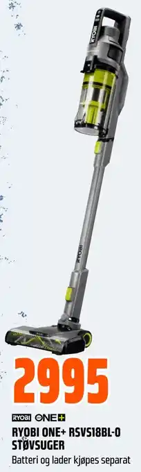 RYOBI ONE+ RSVS18BL-0 STØVSUGER