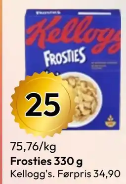 Gigaboks Frosties 330 g tilbud