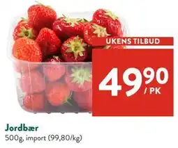 Jacobs Jordbær tilbud