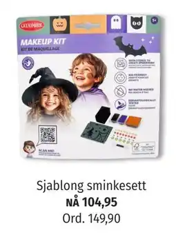 Nille Sjablong sminkesett tilbud