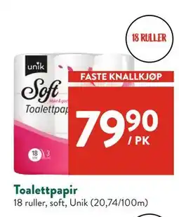 Jacobs Toalettpapir tilbud