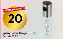 Gigaboks Sprayflaske til olje 100 ml tilbud