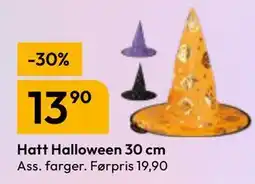 Gigaboks Hatt Halloween 30 cm tilbud